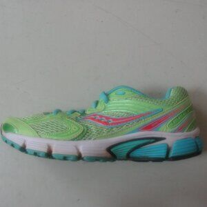 Saucony Women's Grid Tornado 6 S15224-5 Green Blue Running Shoes Low Top Size 7